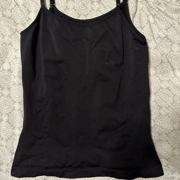 Empetua Shapermint Essentials All Day Everyday Scoop Neck Cami, XXXXL, Black - Picture 2 of 7